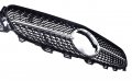 Bapmic 2138880123 Front Silver Diamond Star Grille W Camera Compatible With Mercedes-benz W213 E300 E400