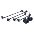 3 Pair Front Rear Suspension Stabilizer Bar Link And Bushings Kit For Honda Ridgeline 5l 2006-2014 Left Right Side Sway End 