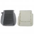 Driver Side Bottom Seat Cover And Foam Cushion Set For Dodge Ram 1500 2500 3500 4500 5500 2013 2018 Dark Gray Cloth Fits Heated 