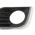 G-plus Front Bumper Fog Light Lamp Bezel Covers W Chrome Trim Compatible With 2016 2017 2018 Nissan Altima Pair 62256-9hs0b