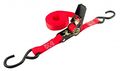 1 In X 15 Ft Ratchet Strap Red Nylon Tie Down With Stainless Steel Buckle And 500 Lb Load Capacity 