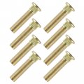 Caltric 8x Wheel Stud M10x1 0mmx43mm Compatible With Polaris Ranger 900 Diesel 2011 2012 2013 2014