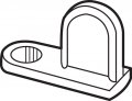 Prime-line L 5761 Diecast Flush Window Screen Clip 8 Pack