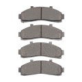 Front Brake Pads For Mazda B2500 1998 1999 2000 2001 Semi Metallic Friction 2 21 In Outer Pad Height