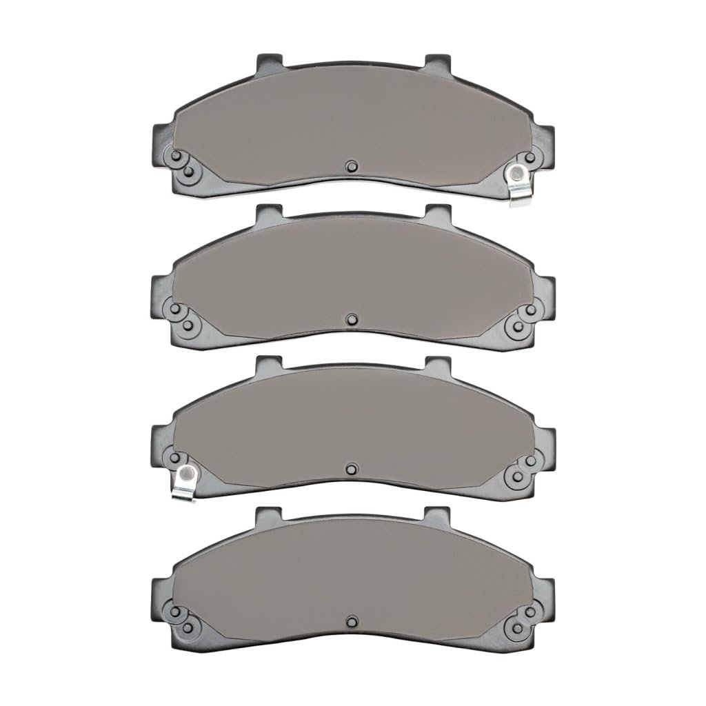 Front Brake Pads For Mazda B2500 1998 1999 2000 2001 Semi Metallic Friction 2 21 In Outer Pad Height