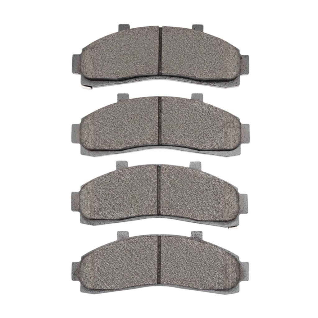 Front Brake Pads For Mazda B2500 1998 1999 2000 2001 Semi Metallic Friction 2 21 In Outer Pad Height