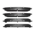 Front Brake Pads For Mazda B2500 1998 1999 2000 2001 Semi Metallic Friction 2 21 In Outer Pad Height