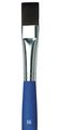 Da Vinci Student Series 394 Forte Basic Paint Brush Flat Elastic Synthetic With Blue Matte Handle Size 16 