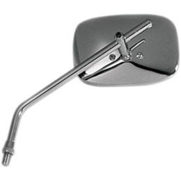 Emgo 20-21710 10mm Left Right Side Rectangular Die-cast Screw-in Replacement Mirror