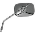 Emgo 20-21710 10mm Left Right Side Rectangular Die-cast Screw-in Replacement Mirror 