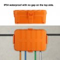 Large Outdoor Electrical Box Ip54 Waterproof Extension Cord Cover Weatherproof Outlet Plug Socket Timer Power Strip Protector