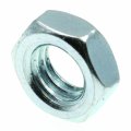 Hex Jam Nuts 3 8 In 16 A563 Grade A Zinc Plated Alloy Steel 50 Pack 