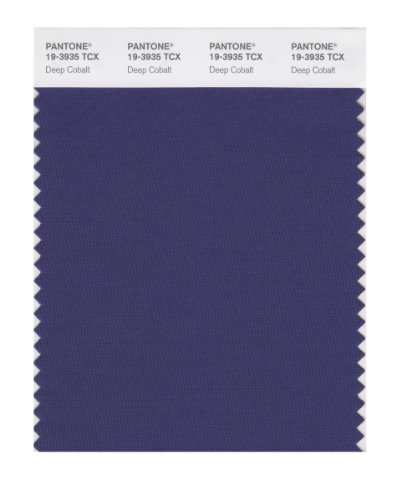 Pantone Smart 19-3935x Color Swatch Card Deep Cobalt