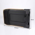 G-plus 1pcs Center Console Lid Cover Armrest Kit Fits Compatible For Chevrolet Cadillac Gmc Pickup Truck Suburban Tahoe
