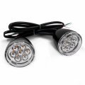 Httmt- Front Clear Running Brake Turn Signal Indicator Light Compatible With H-d Xl 883 1200 92-17 P N Mt224-018f-gbk Cl