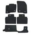Velour Floor Mats Ford Edge 2016 2025 Custom Fit All Season Carpets For Front Rear And Second Row Black Anti Slip Interior 