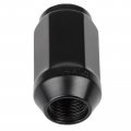 M14x1 5 Black Lug Nuts 24pcs Closed Wheel 7 8 22mm Hex Factory Replacement For Chevrolet