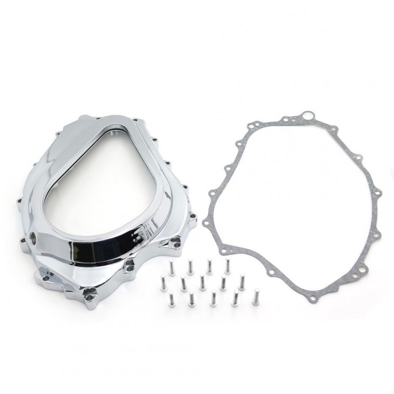 Chrome Custom Cluctch Engine Cover For 2004-2007 Cbr 1000rr W Gasket B01n59yuu0