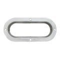 Gg Grand General 87146 S S Flange Mount Bezel For Oval Light 