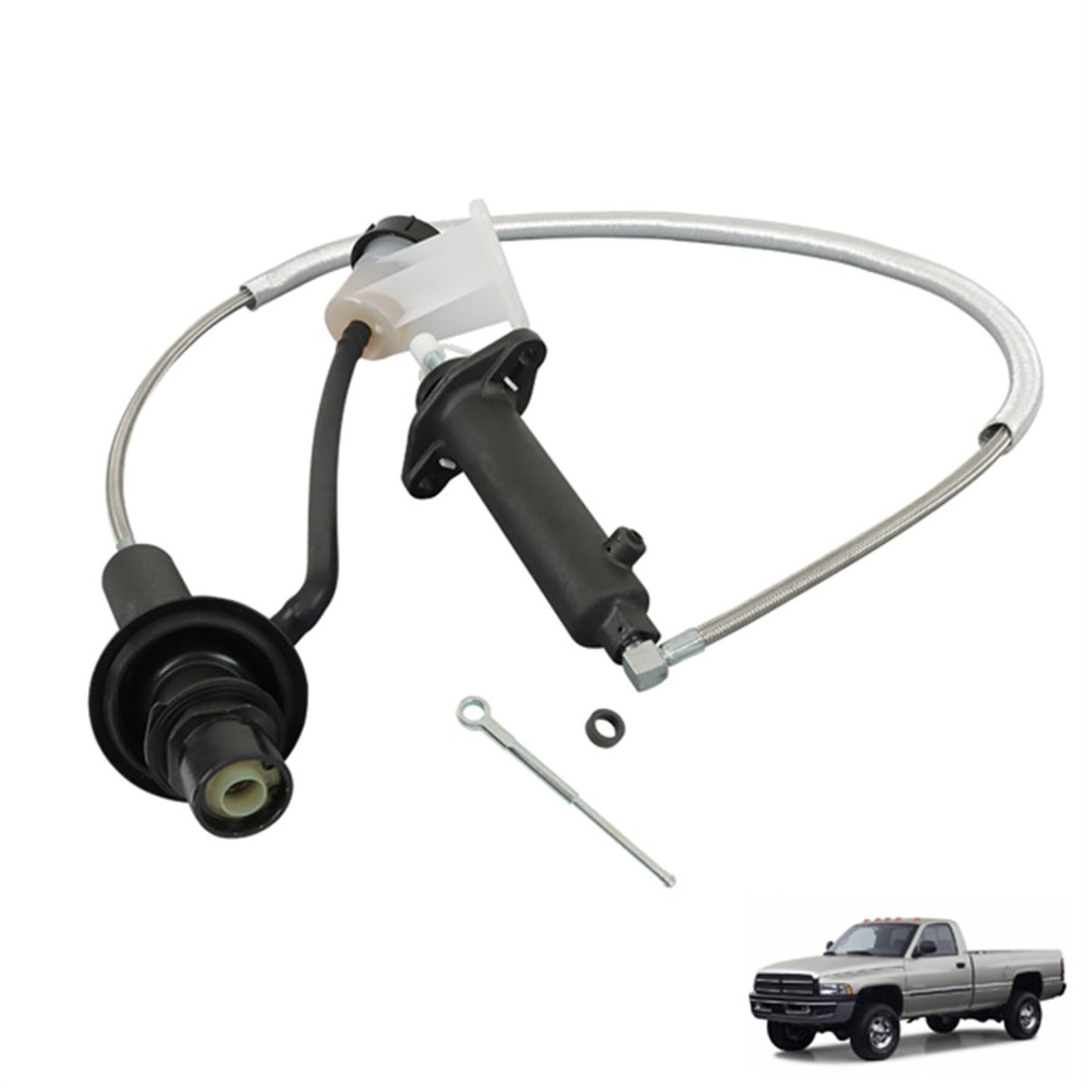 Clutch Master And Slave Cylinder Assembly Replacement For 1994-1997 R-am 2500 3500