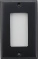 Classic Accents Oil Rubbed Bronze 1 Gang Gfi Rocker Opening Wall Plate 
