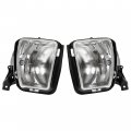 Hecasa 2pcs Fog Lights Compatible With 2013-2018 Ram 1500 2019-2022 Classic Replacement For 68104821af 68104820af Front Bumper