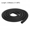 Uxcell Foam Rubber Weather Seal Strip 14mm 35 64 Diameter 3 5 Meters 11 48ft Long Round Epdm For Diy Gasket Warehouse Pads