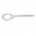 F Fierce Cycle 4 Pairs 18mm Silver Tone Motorcycle Chain Axle Adjuster Tensioner For Honda Cg125