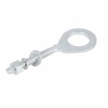 F Fierce Cycle 4 Pairs 18mm Silver Tone Motorcycle Chain Axle Adjuster Tensioner For Honda Cg125
