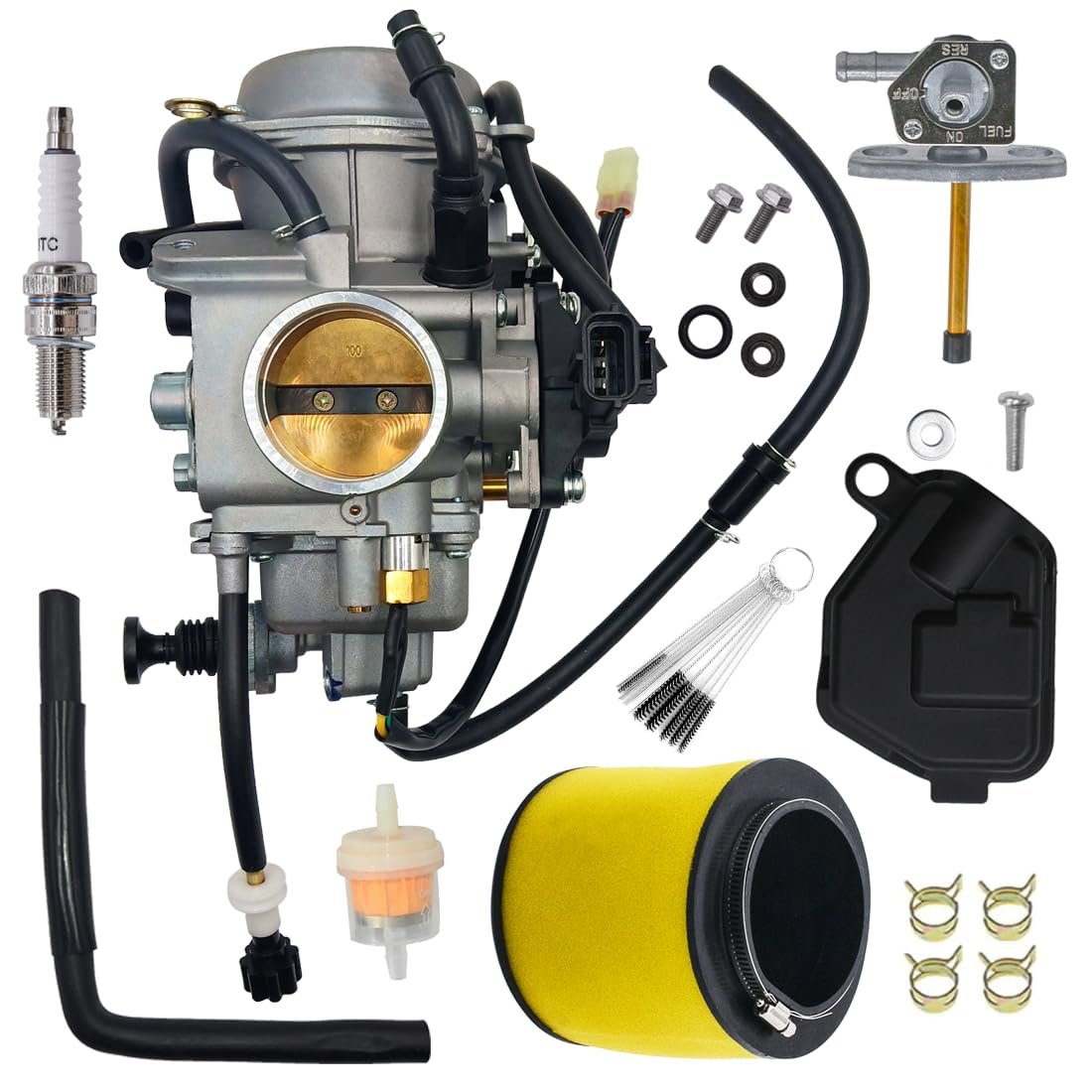 16100-hn8-013 Carburetor Fit For Honda Rincon 650 Trx650 Trx650fa Trx650fga 4x4 2003-2005 With 17254-hn1-000 Air Filter Fuel