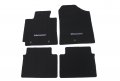 Genuine Hyundai Accessories 2vf14-ac000ry Black Carpeted Floor Mat With Veloster Logo For 