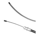 Parking Brake Cable Rear Driver Side For Chrysler Voyager Grand 2000 Steel Black Epdm Rubber Jacket 0 12 In Diameter 