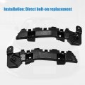 X Autohaux 1 Pair Left Right Side Car Front Bumper Mounting Support Bracket No 71198-t0a-a01 71193-t0a-a01 For Honda Crv