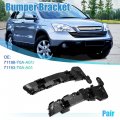 X Autohaux 1 Pair Left Right Side Car Front Bumper Mounting Support Bracket No 71198-t0a-a01 71193-t0a-a01 For Honda Crv