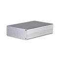 Eightwood Aluminum Project Box Electronic Diy Enclosure Case 4 32 X 2 82 1 13 Lwh Symmetrical Split Body With Stripped Sides 