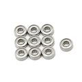 Steel Deep Groove Ball Bearing Mr83zz L-830zz 3x8x3 Mm 10 Pcs Abec 1 For Skateboards 