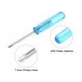 Uxcell Mini Phillips Screwdriver 1 6mm Cross Head 45mm Length For Small Appliances Repair 10 Pcs