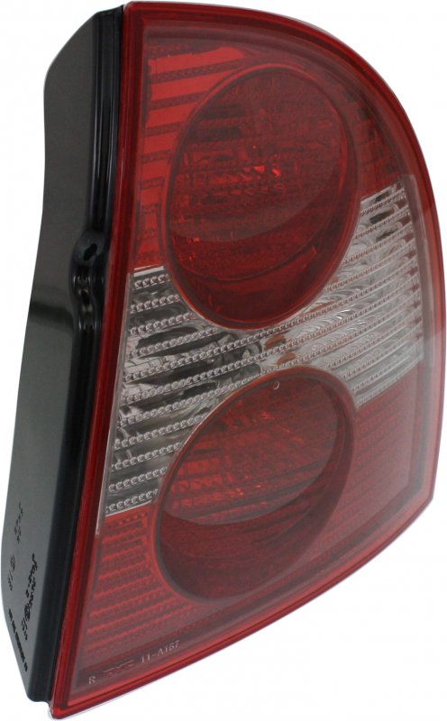 Evan-fischer Tail Light Assembly For 2001-2005 Volkswagen Passat Sedan New Body Style Passenger Side