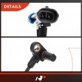 A-premium Abs Wheel Speed Sensor Compatible With Hummer Models H3 2006 2007 2008 Sport Utility Front Driver And Passenger Side