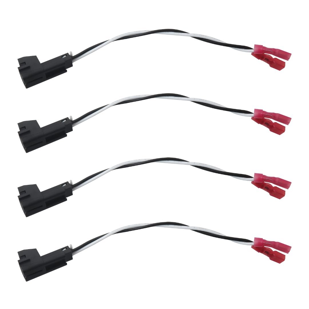 Version 4x Aftermarket Audio Speaker Wire Cable For Chevy 1984-2004 Regal Wiring Harness Replacement