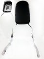 Smt-flame Backrest Sissy Bar Leather Pad Compatible With Honda Shadow Aero 1100 B00rudzbn6