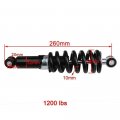 Tdpro 260mm 10 Rear Shock Absorber Sensa Trac For Dirt Pit Bikes Atv Load Suspension 1200lbs 2