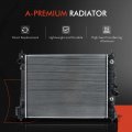 A-premium Coolant Radiator A C Condenser Cooling Kit Compatible With Chevrolet Trax 2015 2018-2020 1 4l Automatic Transmission