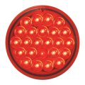 Grand General 78273bp Red 4 Round Pearl 24-led Stop Turn Tail Sealed Light 