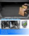 Cartist Cargo Liner Custom Fit For Subaru Wrx 2022 2023 2024 All Weather Rear Trunk Mat Behind The 2nd Row Seats Carpet
