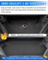 Cartist Cargo Liner Custom Fit For Subaru Wrx 2022 2023 2024 All Weather Rear Trunk Mat Behind The 2nd Row Seats Carpet
