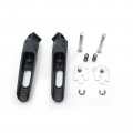 Black Motorcycle Rear Foot Pegs Footrest For Cbr1000rr 2004 2014 Cbr600rr 2003 Cb1000r Aluminum Alloy Assembly Kit Mt390-024-bk 