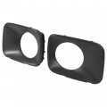 Hecasa Pair Fog Light Bezel Compatible With 2009-2011 Honda Pilot Replacement For Ho1038101 Ho1039101 Front Lamp Cover Trim Lh