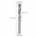 Uxcell Cemented Carbide Twist Drill Bits 7 2mm Metal Cutter For Stainless Steel Copper Aluminum Zinc Alloy Iron 6 Pcs
