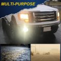 G-plus Headlights Assembly Compatible With 2009 2010 2011 2012 2013 F150 Bumper Headlamp Smokya Lensa Chrome Housinga Ambera